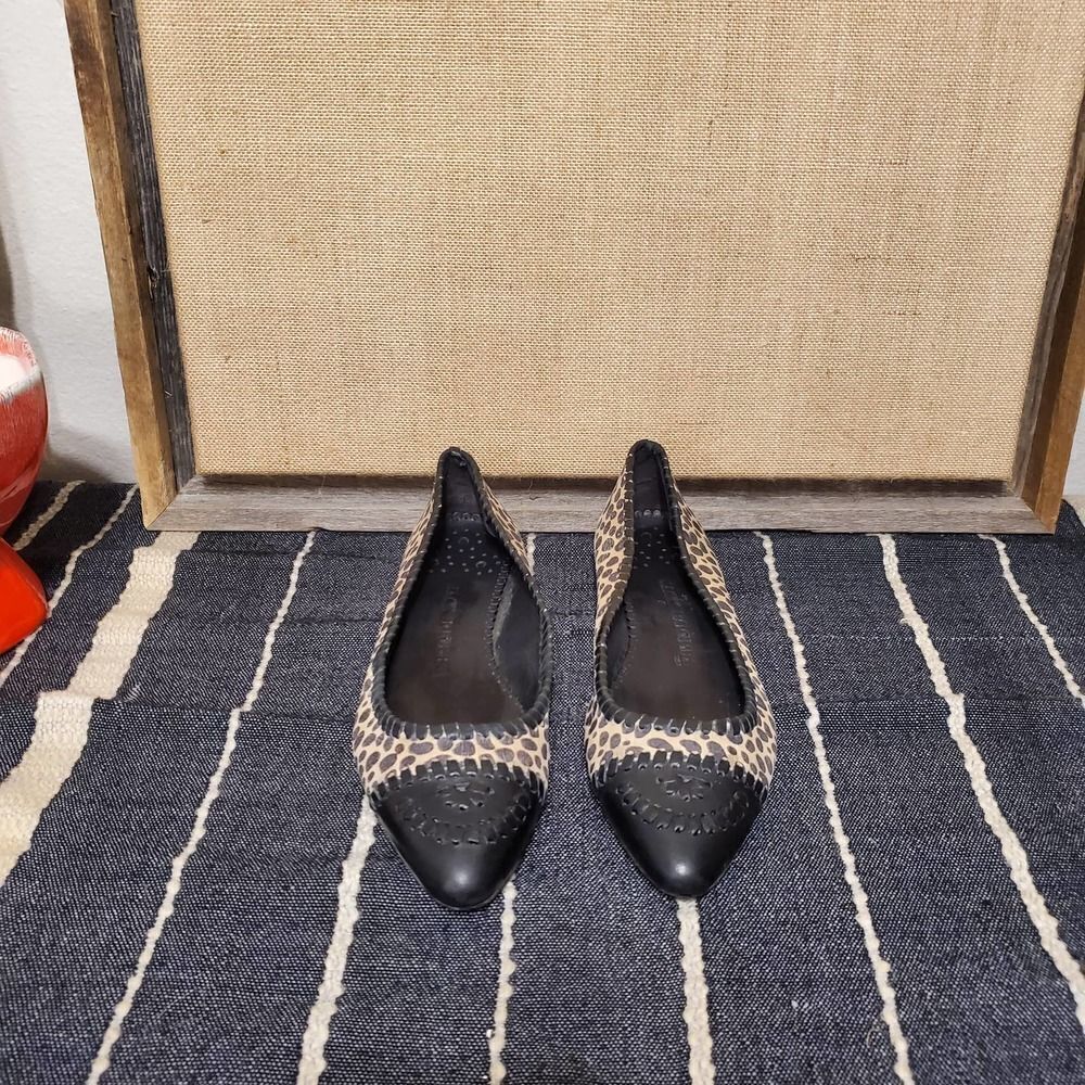 Jack Rogers Pointed Cheetah Flats Sz 7.5